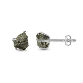 pyrite earrings